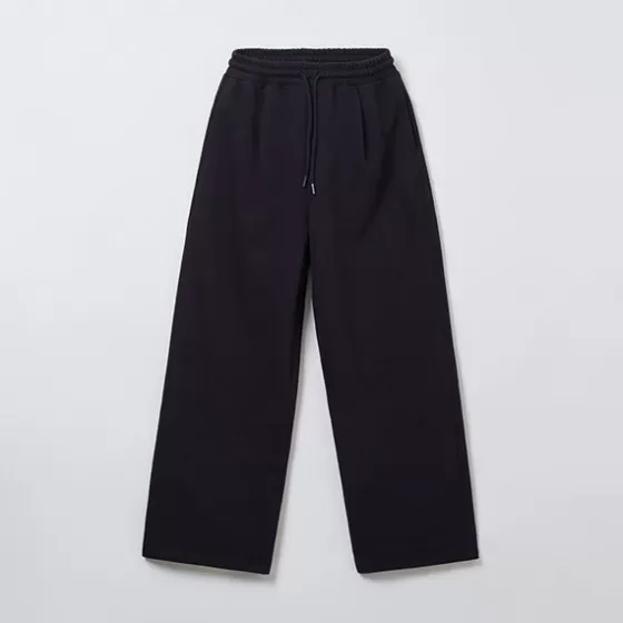 SPAO Pants- Men 1 Tuck Wide Pant SPMTE49C14 Black