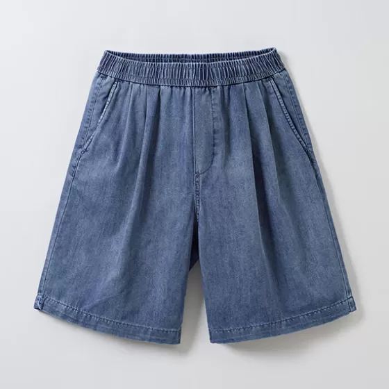 SPAO Denim Pants- Men Denim Shorts SPTNE37C01 Indigo