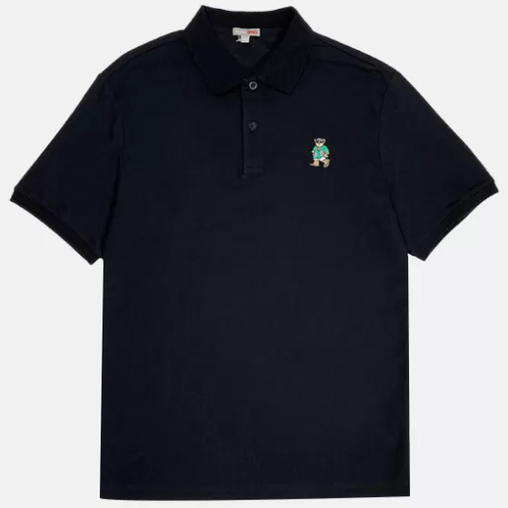 SPAO T-Shirt- Men Short Sleeve Embroidery Polo Shirt SPLCD38C01