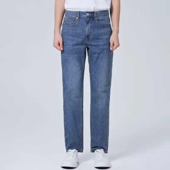 SPAO Pants- Men Tapered Denim SPTJE25C21 Indigo