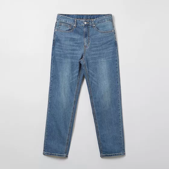 SPAO Pants- Men Tapered Denim SPTJE25C21 Indigo