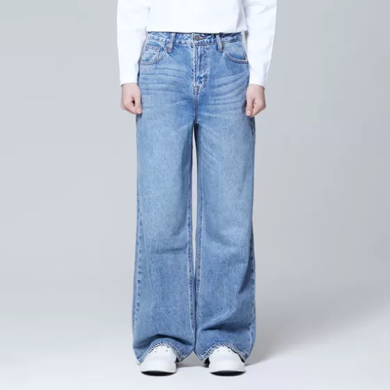 SPAO Denim Pants- MEN Wide Denim Pants SPTJE23C52