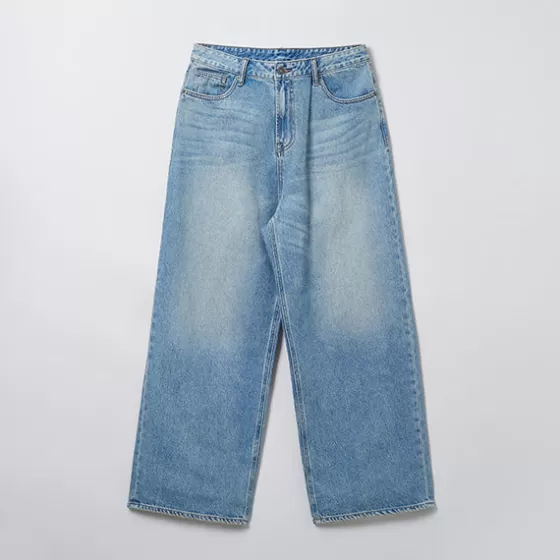 SPAO Denim Pants- MEN Wide Denim Pants SPTJE23C52