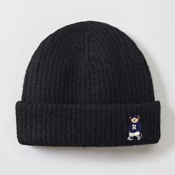 SPAO Accessories- Unisex Woodie Beanie SPACE4TA51 Black