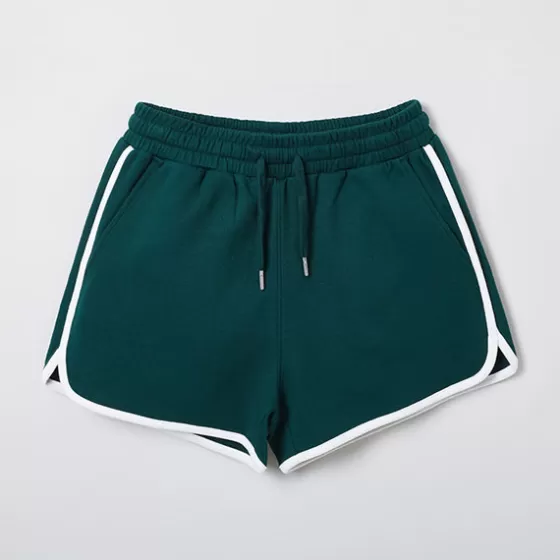 SPAO Shorts L Skirts- Women Binding Shorts SPMTE25G51 Hunter