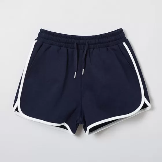 SPAO Shorts L Skirts- Women Binding Shorts SPMTE25G51 Navy