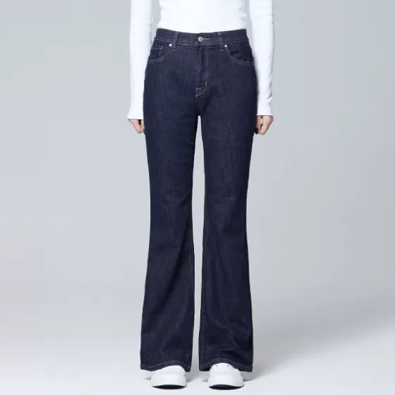 SPAO Denim Pants- WOMEN Bootcut Denim Pants SPTJE23G61