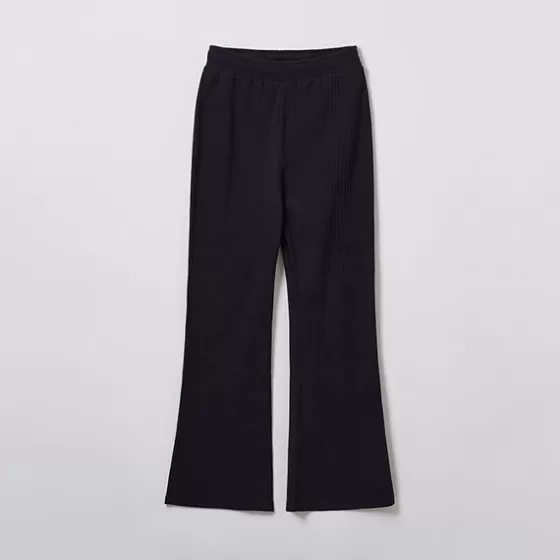 SPAO Pants- Women Semi Boot Cut Pants SPMTE37G02 Black