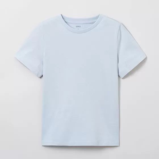 SPAO T-Shirt- Women Short Sleeve T-Shirt SPRWE24G15 Light Blue